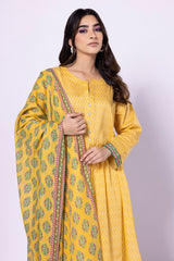 Khaadi LLA23138 Yellow Spring Summer Lawn Vol 1