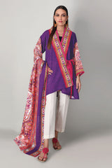 Khaadi Llk20407 Purple Winter Collection 2020