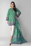 Khaadi Llk21412 Green Winter 2021
