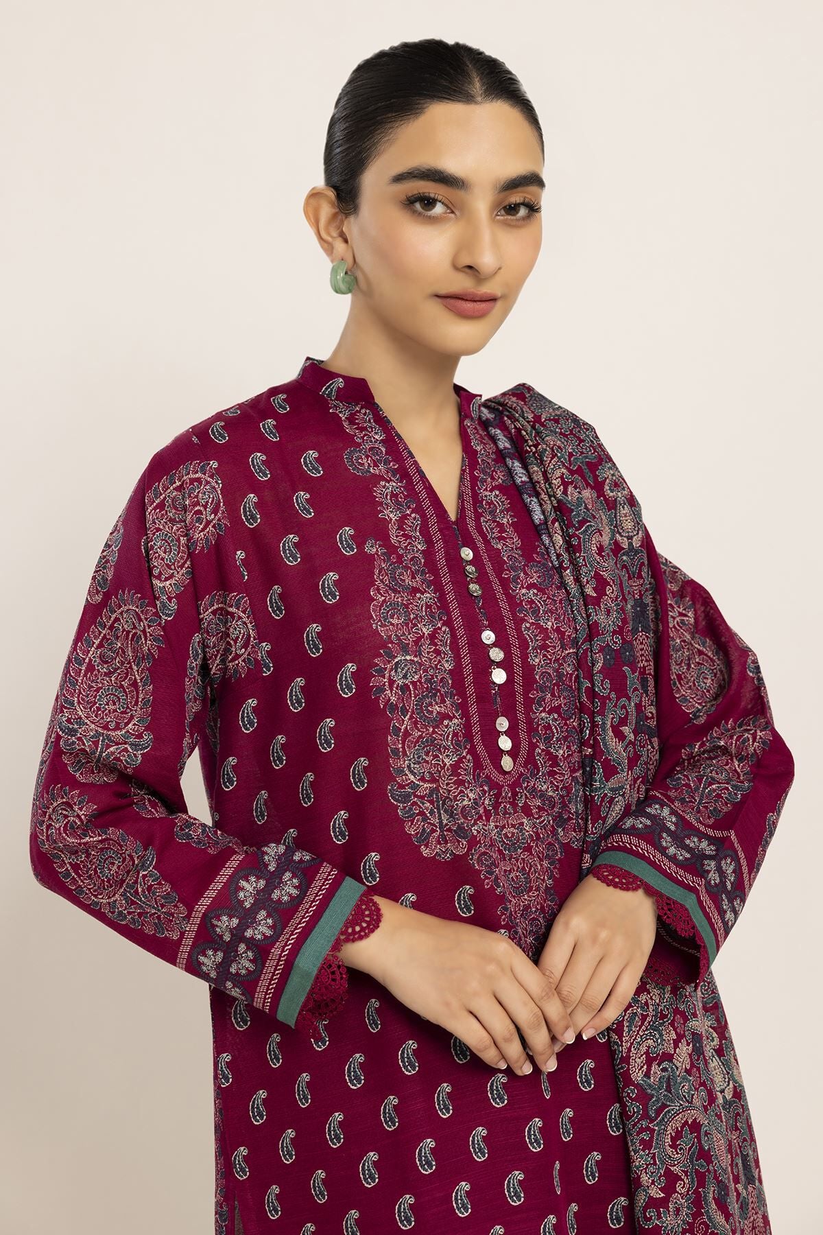 Khaadi Winter Collection Khaadi Two Piece Suit Khaadi 3pc