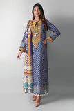 Khaadi M21303 Blue Autumn Collection 2021