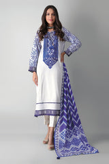 Khaadi M21311 Blue Autumn Collection 2021