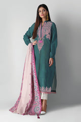 Khaadi M21316 Green Autumn Collection 2021