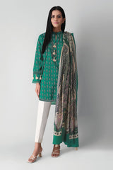 Khaadi M21318 Green Autumn Collection 2021