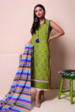 Khaadi M22101 Green Summer Lawn 2022