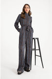 Maria B Jumpsuit Grey MB-W22-108 Basics Shirts