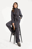 Maria B Jumpsuit Grey MB-W22-108 Basics Shirts