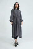Maria B Shirt Grey MB-W22-157 Basics Shirts