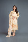 Bareeze Chinese Vision Mc642 Beige Dress