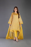 Bareeze Quartz Range Mc718 Yellow Dress