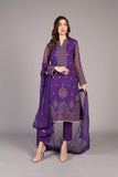Bareeze Sheesh Mahal Mc762 Purple Dress