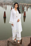 Bareeze MC834 White Summer Embroidered Lawn