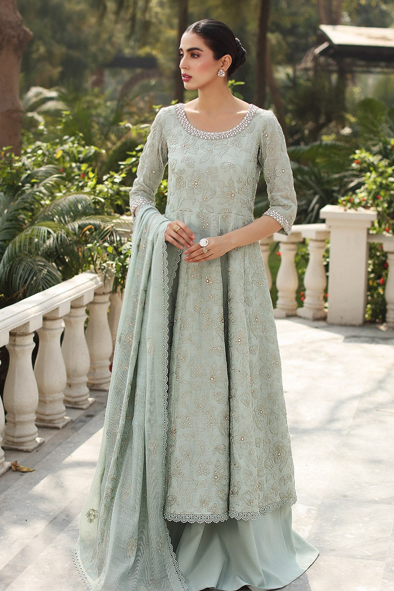 Bareeze Mc880 Green Eid Dress  Sara Clothes