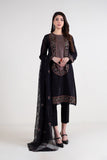 Bareeze MC910 Black Summer Embroidered Lawn