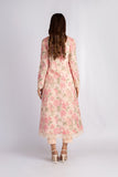 Bareeze Mc920 L Pink Eid Dress