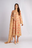 Bareeze Mc920 Peach Eid Dress