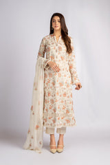 Bareeze Mc921 L-beige Eid Dress