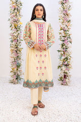 Zellbury Latte Beige Eid Lawn 2022