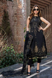 Motifz 2456 Black Jewel  Premium Embroidered Lawn 2024
