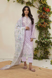 Dhanak DU-3140 Purple Embroidered Lawn Everyday Basics Lawn Collection