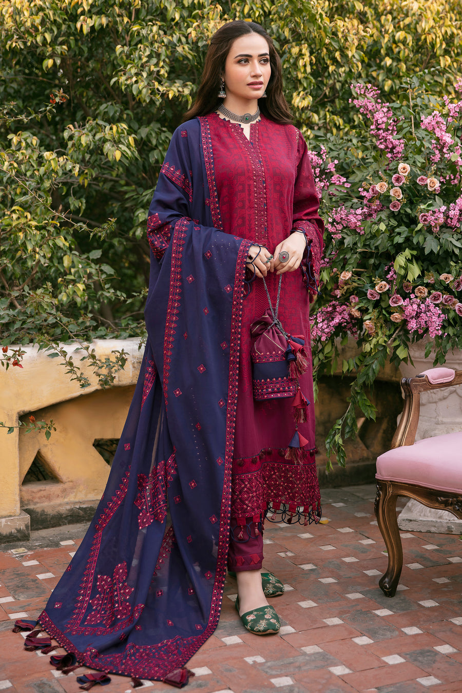 Jazmin Gulzaar Shahkar Lawn