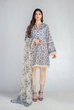 Bareeze PR1195 Blue Summer Printed Lawn