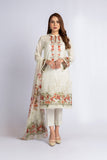 Bareeze Pr1240 O White Eid Dress