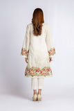 Bareeze Pr1240 O White Eid Dress