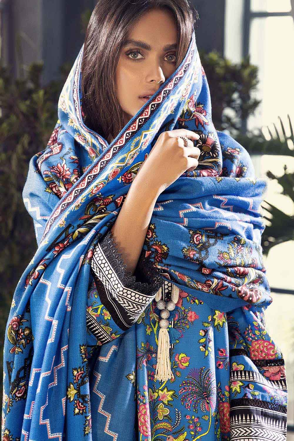 Printed pashmina shop scarf