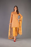 Bareeze Deyar 1 Mc732 Mustard Dress