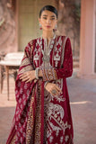Gulahmed Embroidered Gold And Lacquer Printed Khaddar with Gold And Lacquer Printed Pashmina AP-32074 Winter Collection Vol 3
