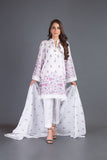 Bareeze Salsame Range Bnl1048 White Dress