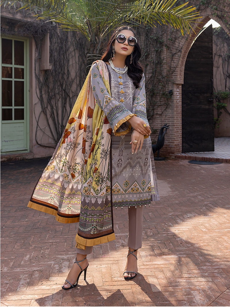 Salitex SS 00012UT Sana Sara Printed Lawn 2022