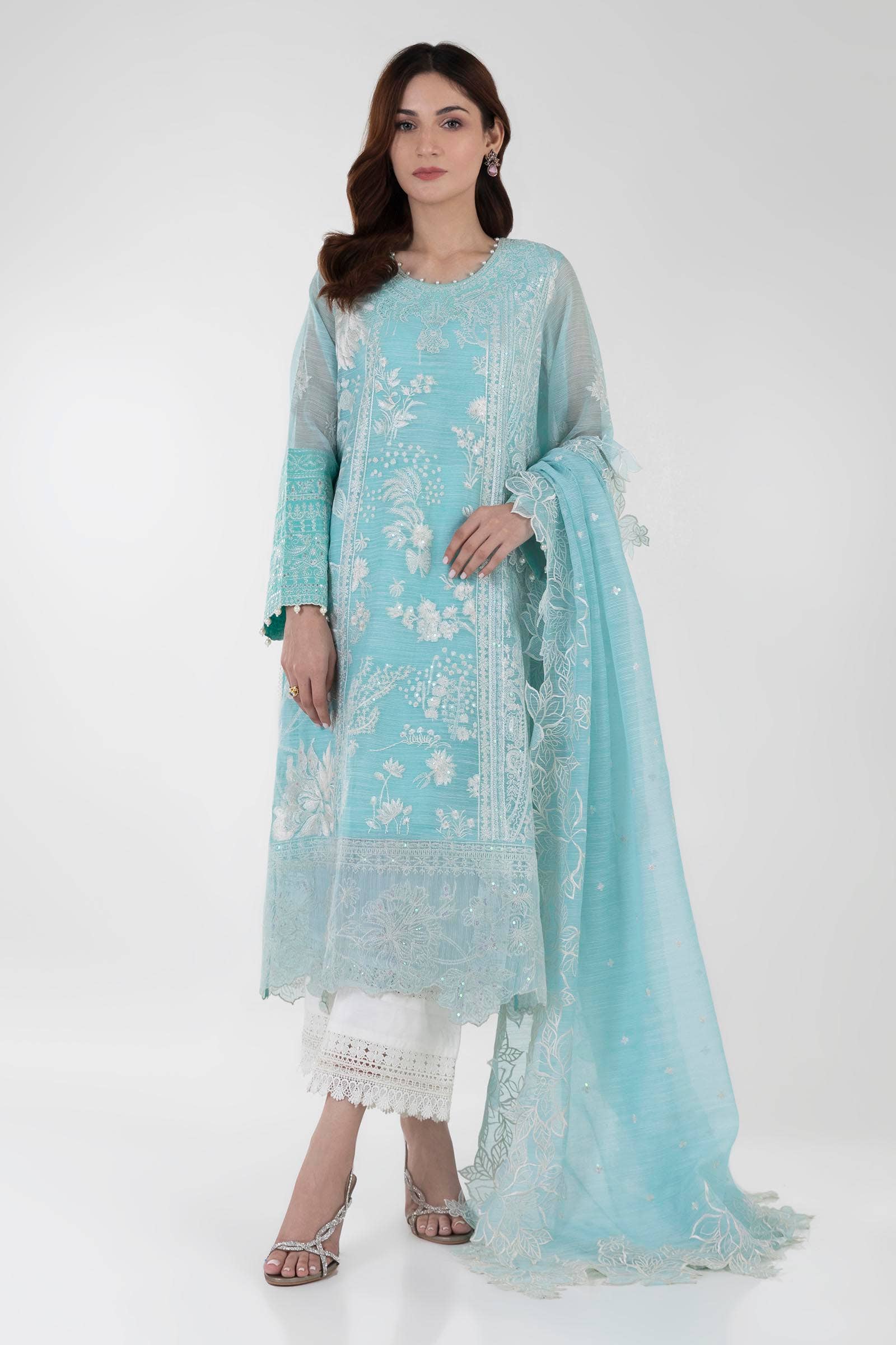 sana safinaz party dress Lawn Dresses Sana Safinaz Party Wear 2017 Designer Lawn Collection By Sana Safinaz