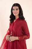 Maria B Suit Red SF-PF22-10 Evening Wear Formal Wear 2022