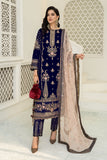 Maria B Suit Blue SF-W22-03 Evening Wear Formal Wear 2022