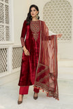 Maria B Suit Red SF-W22-06 Evening Wear Formal Wear 2022
