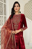 Maria B Red SF-W22-06 Formal Eid