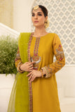 Maria B Suit Mustard SF-W22-13 Evening Wear Formal Wear 2022