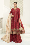 Maria B Maroon SF-W22-35 Formal Eid