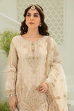 Maria B Suit Off White SF-W22-21 Evening Wear Formal Wear 2022