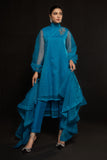 Maria B Suit Blue SF-W22-52 Evening Wear Formal Wear 2022