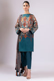 Alkaram Ss-03-22 Teal Spring Summer 2022