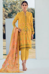 AlKaram SS-13 1-21 YELLOW Spring Summer 2021