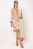 Alkaram Ss-14-22 Beige Spring Summer 2022