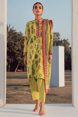 AlKaram SS-22 1-21 MUSTARD Spring Summer 2021