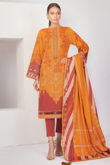 AlKaram SS-29-21 ORANGE Spring Summer 2021