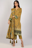 Alkaram Ss-3.1-22 Olive Spring Summer 2022