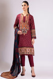 Alkaram Ss-39-22 Maroon Spring Summer 2022