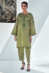 AlKaram SS-40 1-21 GREEN Spring Summer 2021